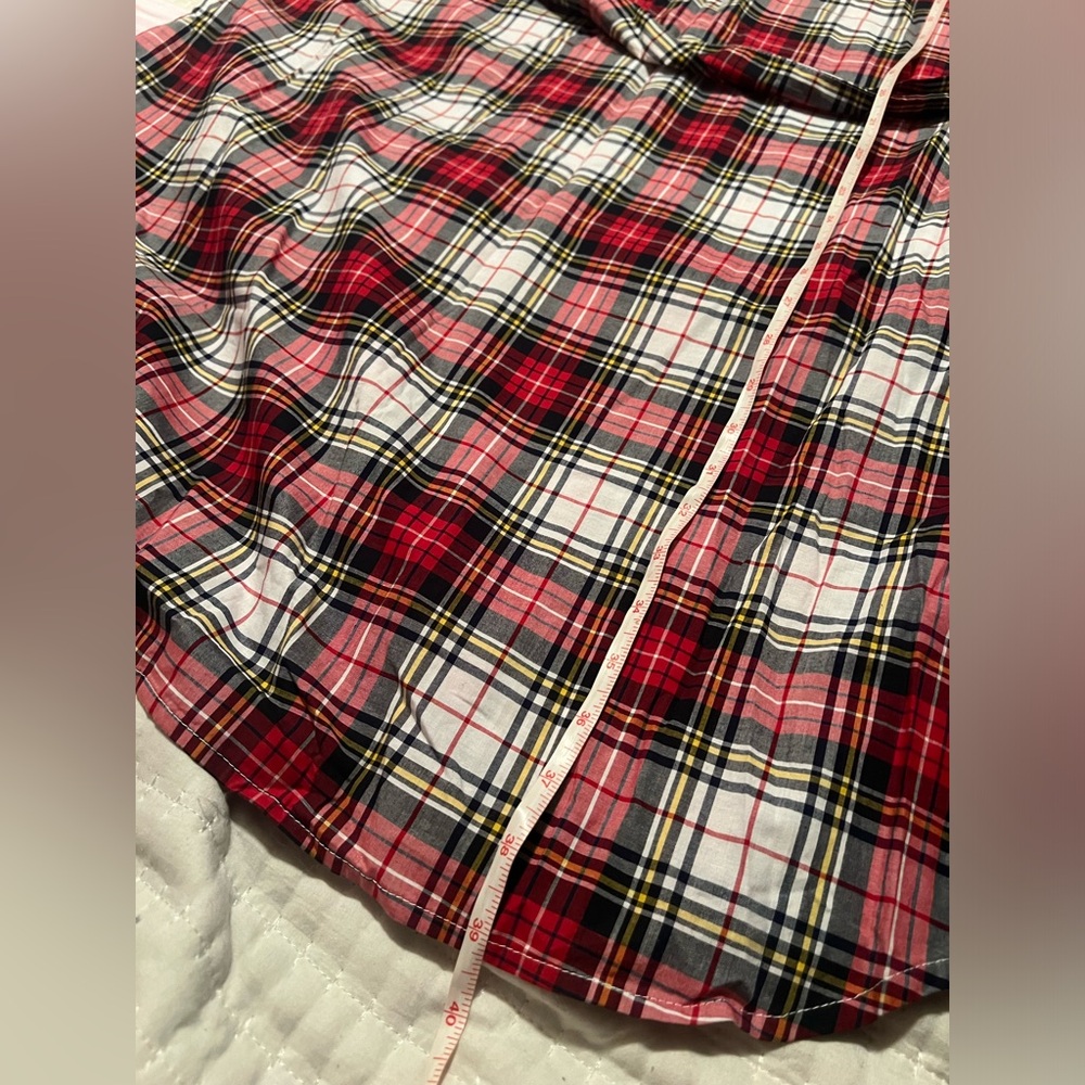 Tommy Hilfiger Plaid Dress LARGE - Picture 8 of 8